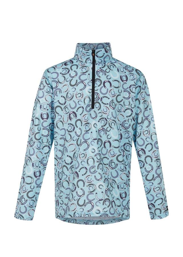 Kids Ice Fil ® Long Sleep Riding Shirt - Print