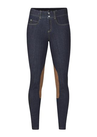 Stretch Denim Knee Patch Breech