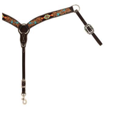 Turquoise Cross Navajo Arrow Breast Collar