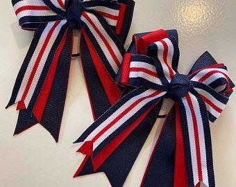 Red, White & Blue Bows