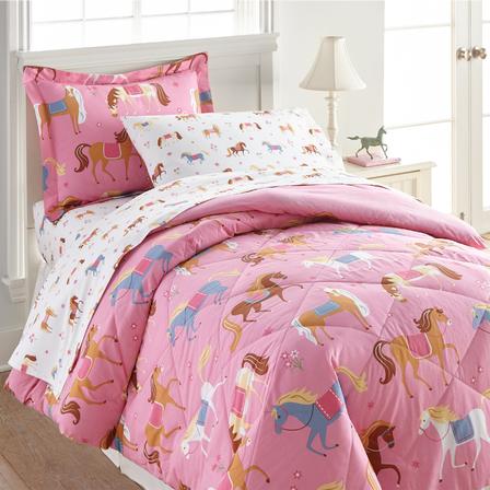 Horses Cotton Bed in a Bag - Twin