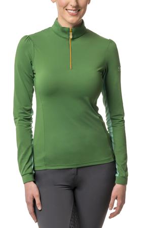 Grasshopper Shirred Shoulder Sun Shirt