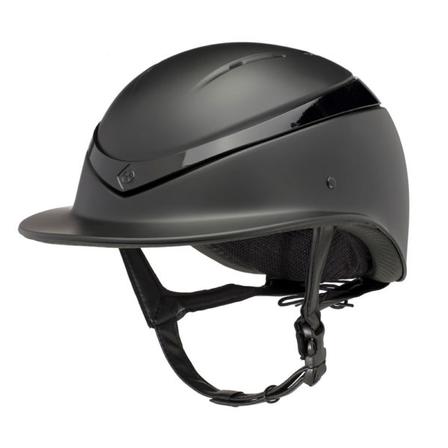 Charles Owen Luna Riding Helmet BLACKMATT/BLACKGLOSS