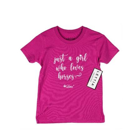 Just A Girl Kids Tee
