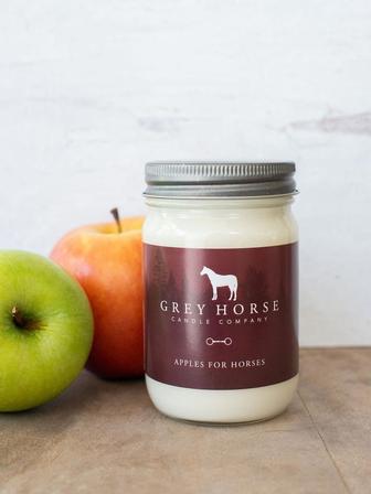 Apples for Horses Candle