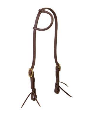 Working Tack Sliding Ear Headstall, 5/8