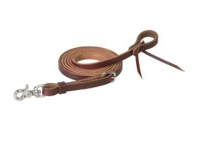 Oiled Canyon Rose Heavy Harness Roper Reins