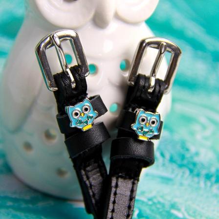 Youth Blue Owl Spur Straps