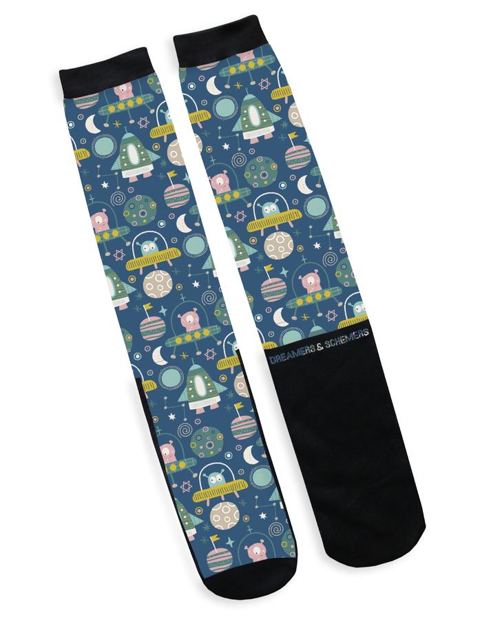 Final Frontier Boot Socks