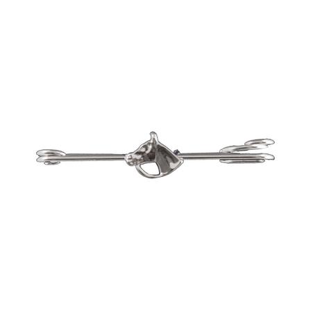 Exselle Plain Stock Pin With Horse Head