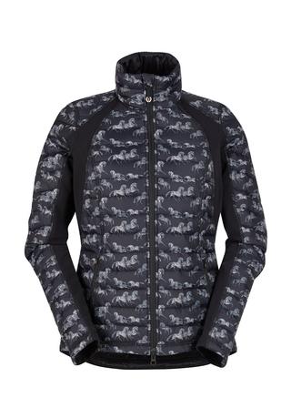 Riders Delite Print Quilted Jacket