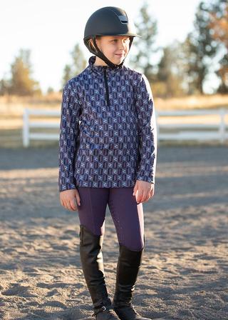 Kids Cross Trainer Fleece Tech Top