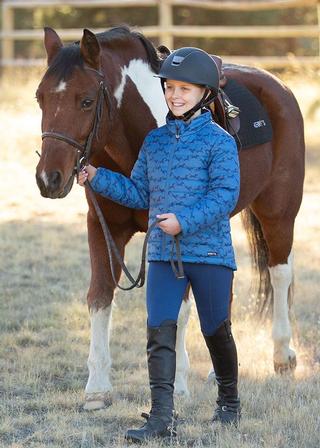 Kids Fleece Lite II Knee Patch Tight
