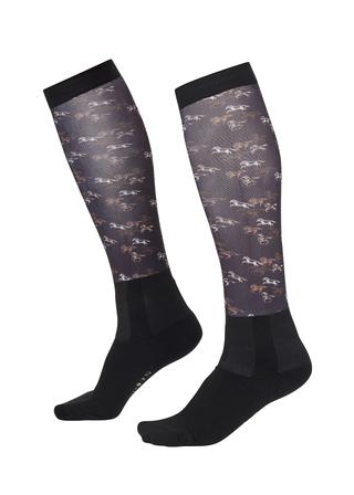 Dual Zone Boot Socks BLACK_MINI_RUN_FREE_MULTI