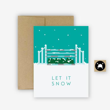 Holiday Cards LET_IT_SNOW