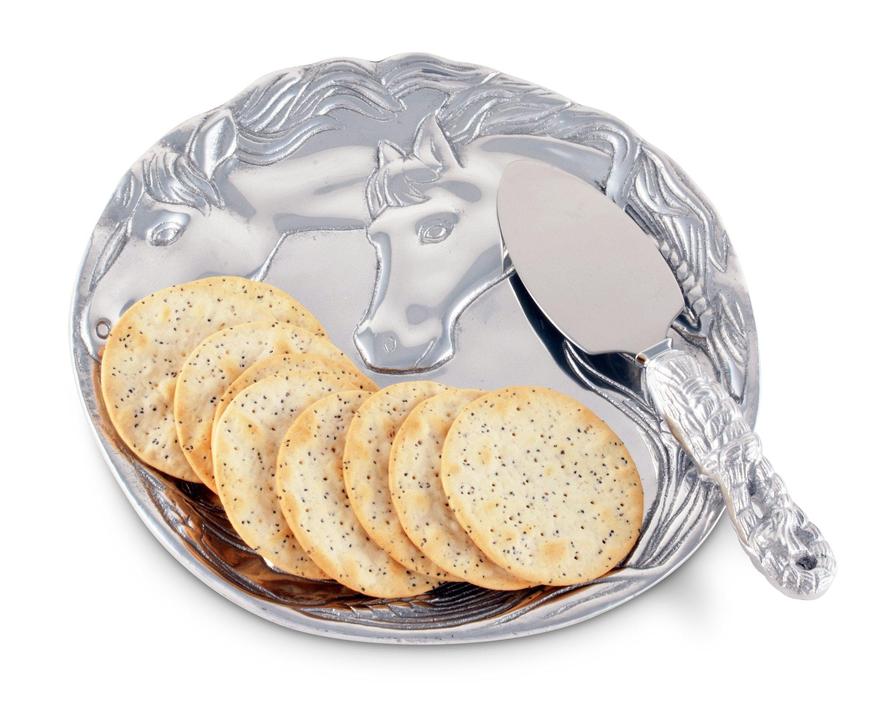 Horse Plate With Server