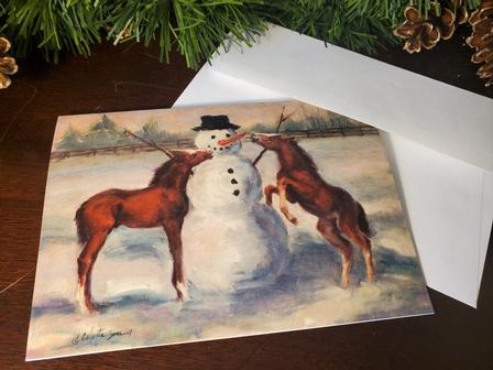 Winter Frolic Cards - Box of 12
