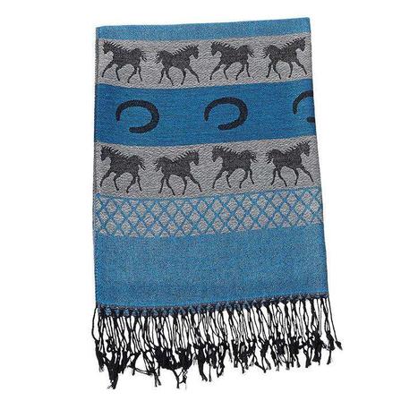 Equestrian Pashmina Scarf
