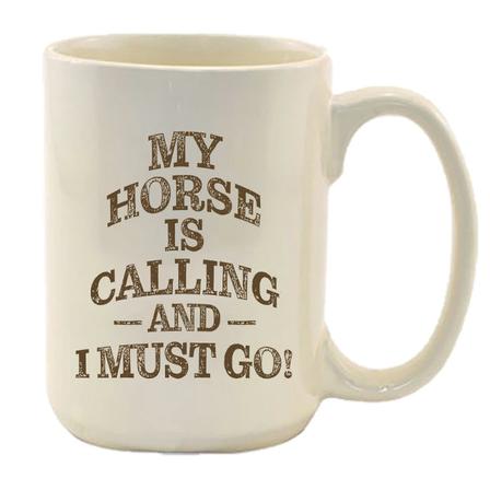 15oz. My Horse is Calling Mug