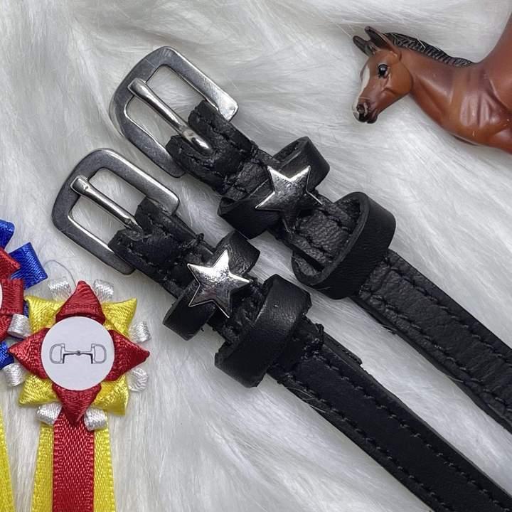 Silver Star Spur Straps