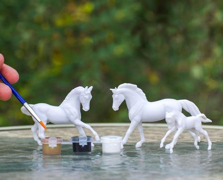 Horse Family Paint and Play Set