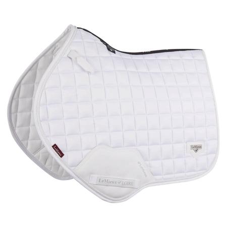 Loire Classic Close Contact Saddle Pad WHITE