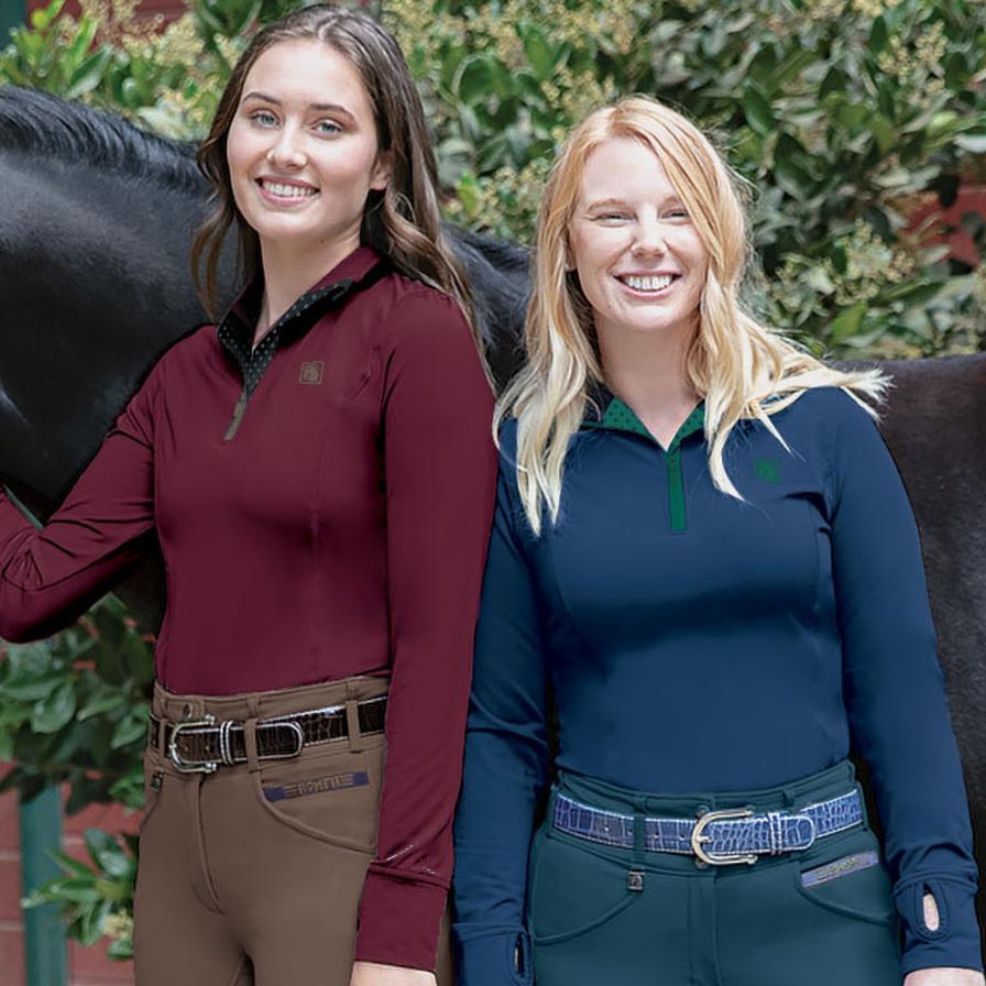 Aachen Mock, 1/4 Zip Shirt