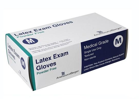  Exam Glove Powder Free Latex