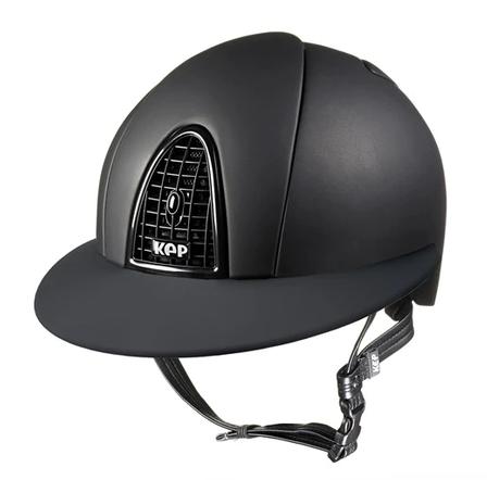 Cromo Helmet with Black Harness and Polo Visor