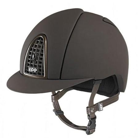Cromo Textile Brown Helmet