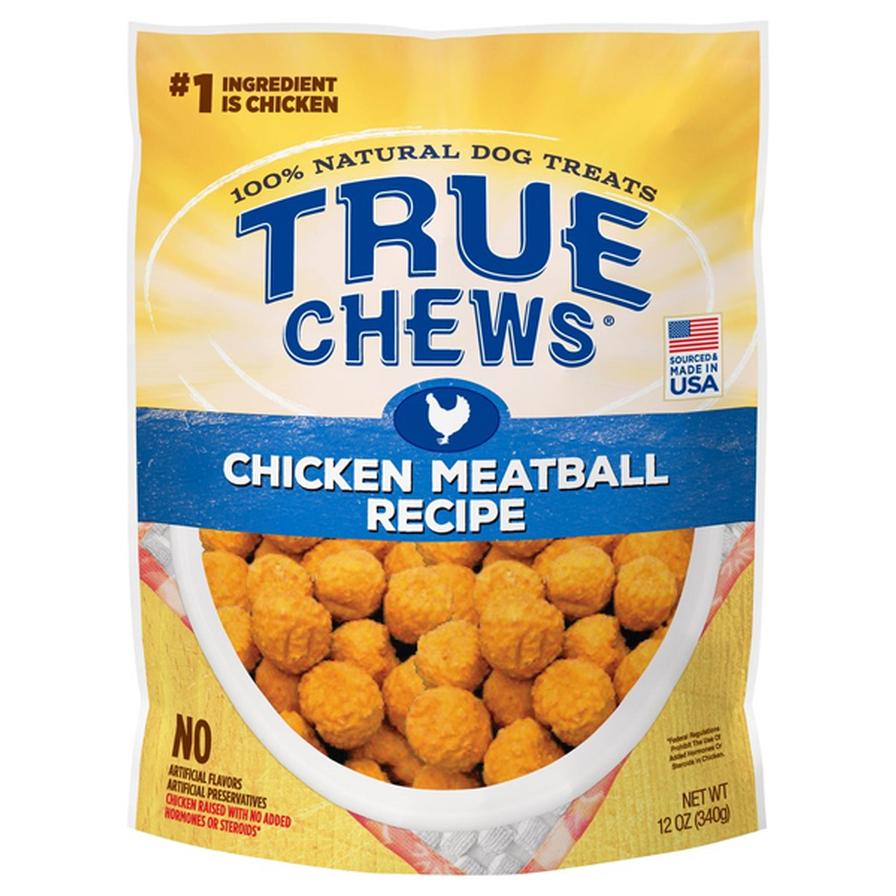True Chews Chicken Meatball Grain Free Dog Treats