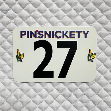Number Pins CHAMPAGNE