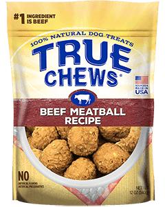 True Chews Beef Meatball Grain Free Dog Treats