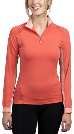 Long Sleeve Shirred Raglan