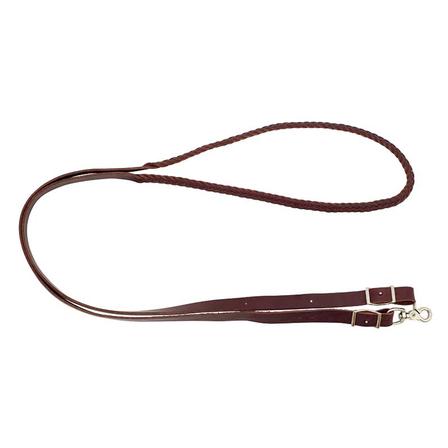 Latigo 5 Plait Leather Roping Reins