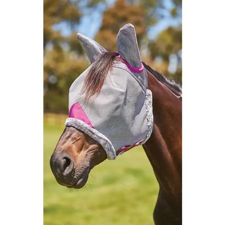 Comfitec Deluxe Durable Mesh Mask with Ears GREY/PURPLE