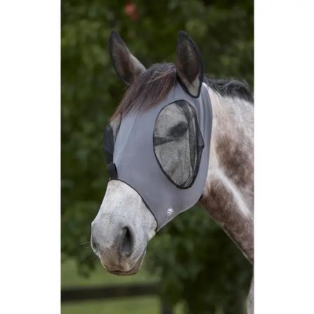 Deluxe Stretch Bug Eye Saver with Ears GREY/BLACK