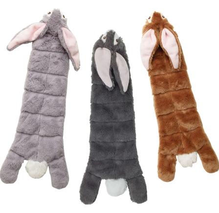 Skinneeez Multi Squeaker Rabbit