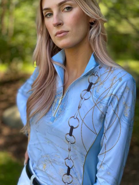 Quarter Zip Long Sleeve Shirt