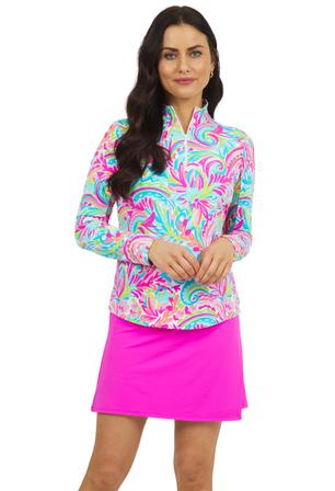 Aubrey Print Long Sleeve Shirt