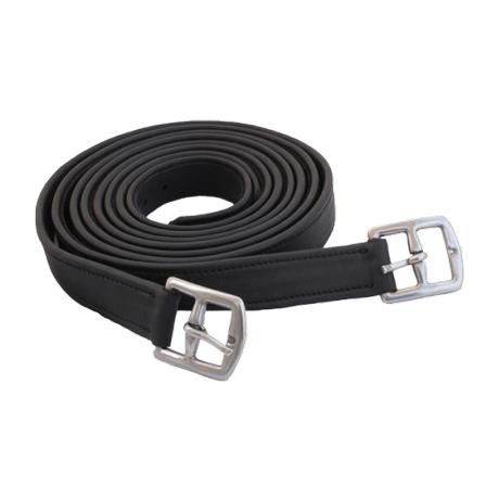 Softy Stirrup Leathers BLACK