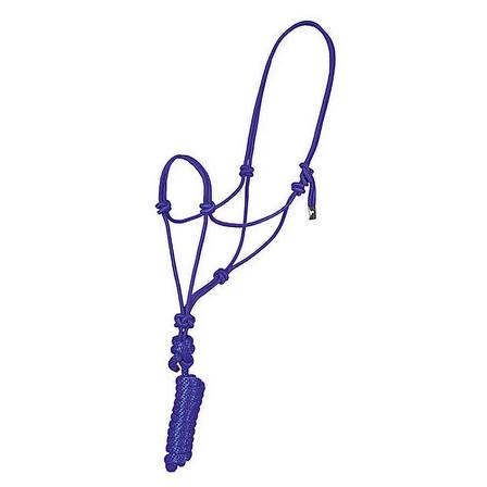 Mountain Rope Halter and Lead PURPLE