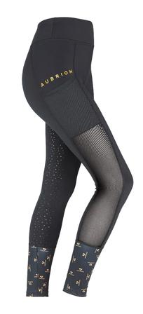 Elstree Mesh Riding Tights BLACK