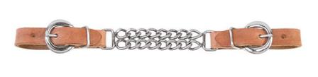 Double Flat Link, Nickle Plated Curb Chain