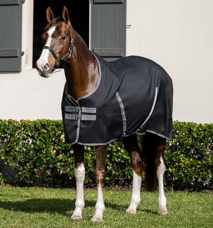 Rambo® Stable Sheet BLACK/THUNDERSTORM/SILVER
