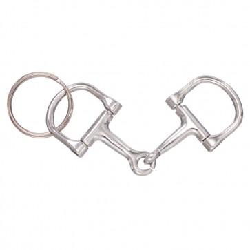 Dee Ring Snaffle Keychain