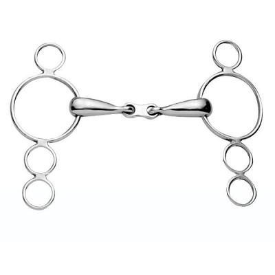 French Link 3 Ring Gag