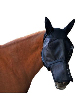 Fly Mask with Ears and Removeable Nose