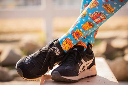 Junk Food Pair & a Spare Boot Sock