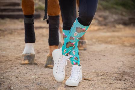 Unicorn? Pair & a Spare Boot Sock